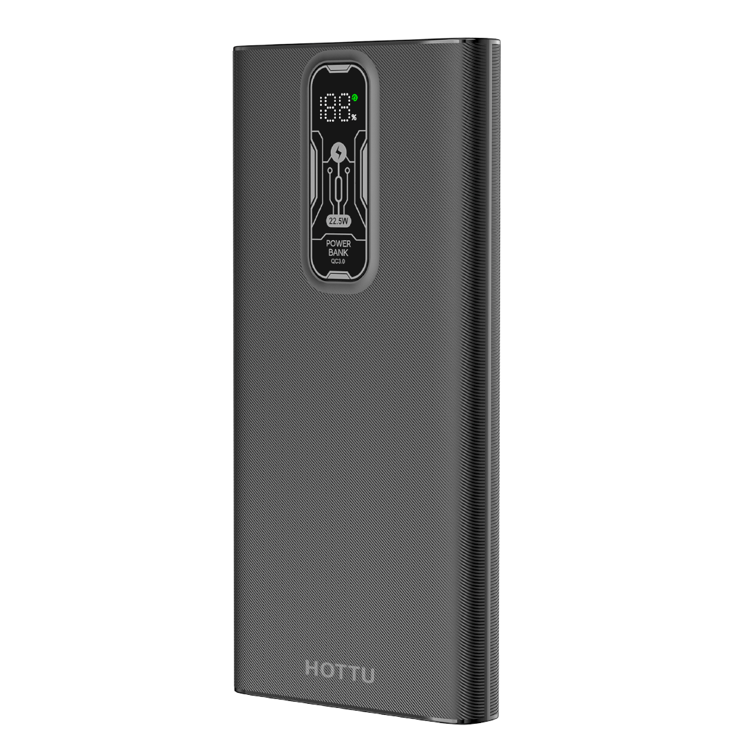 HOTTU HT12 Powerbank 22.5W PD TYPE C + QC USB (10,000 mAh)