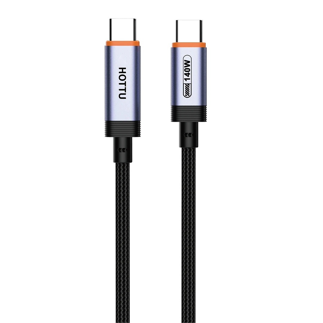 HOTTU CTC27 140W PD Fast Charging Cable – USB-C to USB-C All-Protocol Super Cable