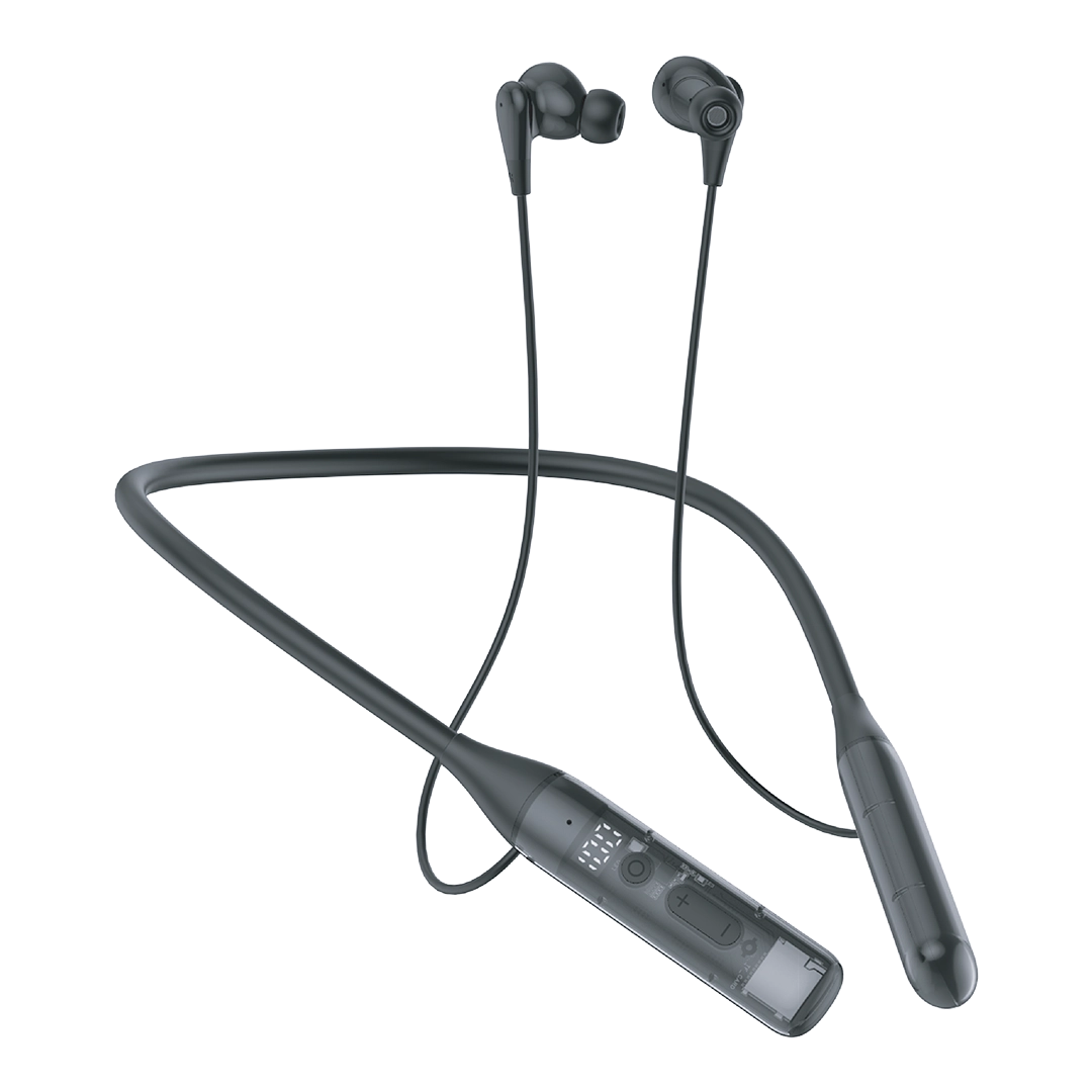 HOTTU NB02 Neckband Earphones – ENC, 100 Hours Playtime & Bluetooth 6.0