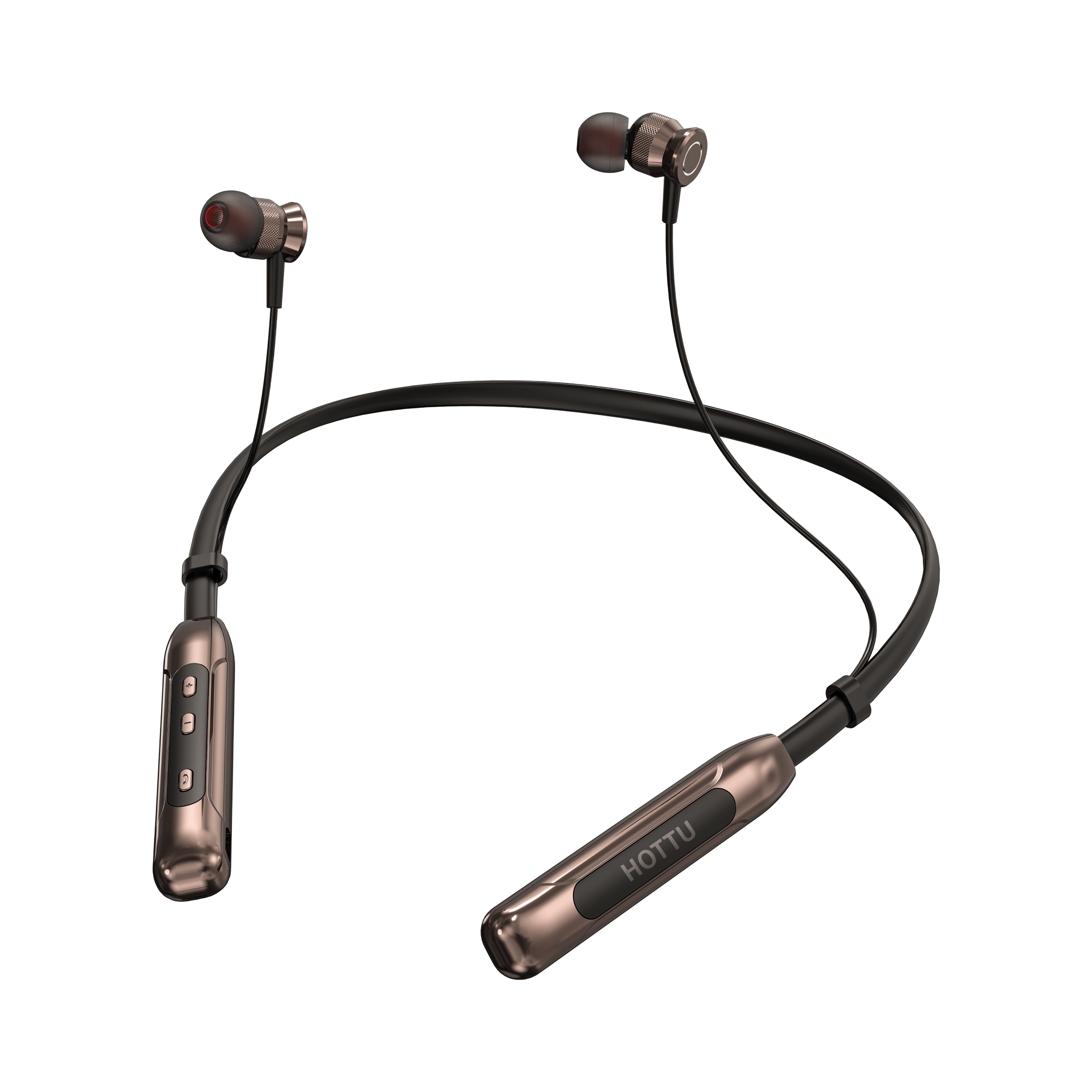 HOTTU NB12 Bass Xtreme Wireless Bluetooth Neckband - 70 Hours