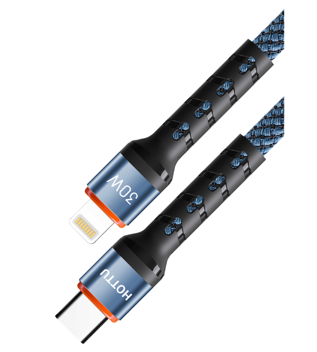 HOTTU CTL08 30W PD Cable Type C to Lightning