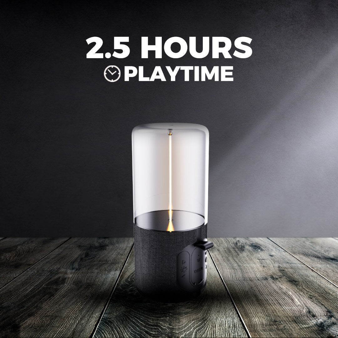 HOTTU BS12 - Bluetooth Speaker with Augelight Built in Battery