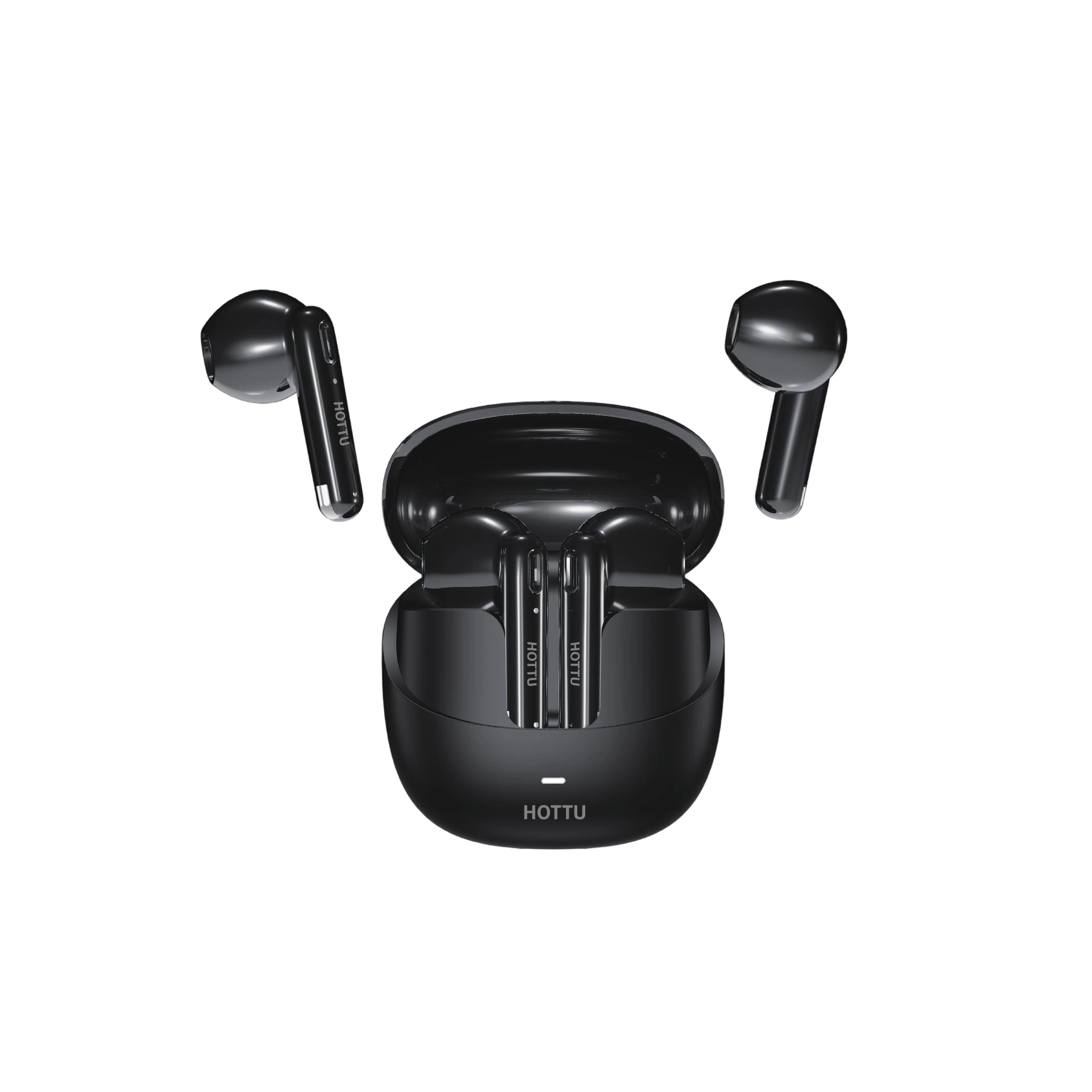 HOTTU TS07 TWS Wireless Earbuds – 25H Playtime, Bluetooth 5.4 & Solid Bass