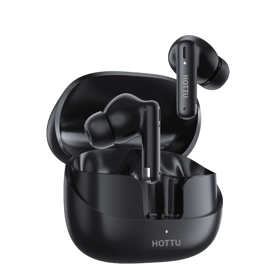 HOTTU TS08 TWS Wireless Earbuds – 25H Playtime & Hi-Fi Stereo Sound