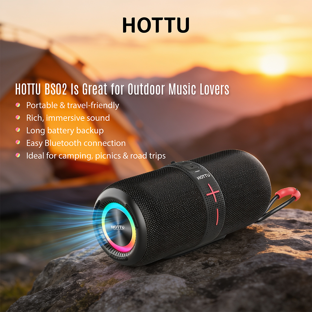 Why HOTTU BS02 Is Great for Outdoor Music Lovers