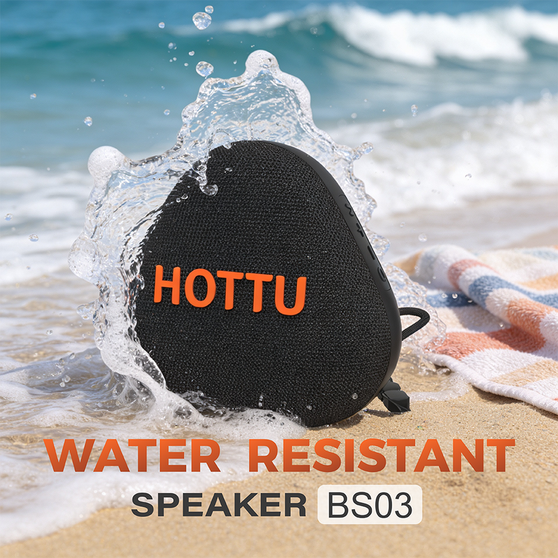 HOTTU BS03 Review: Water Resistant Speaker with RGB Lights