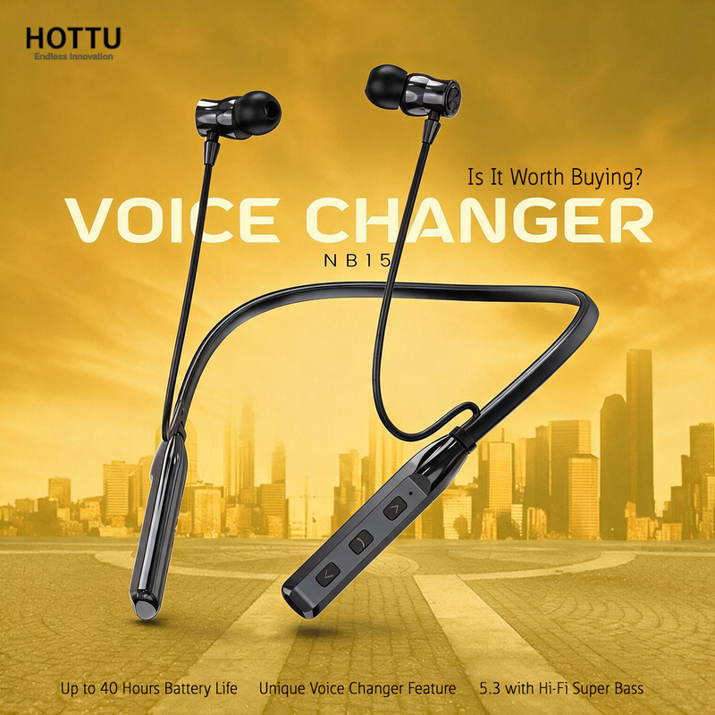 HOTTU NB15 Voice Changer Neckband Review: Is It Worth Buying?