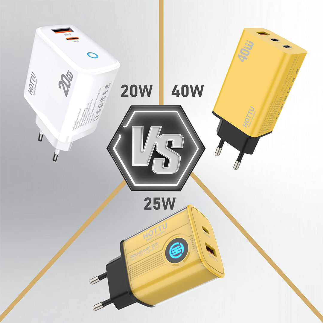 20W vs 25W vs 40W Charger for iPhone 15 – Which Is Safe?