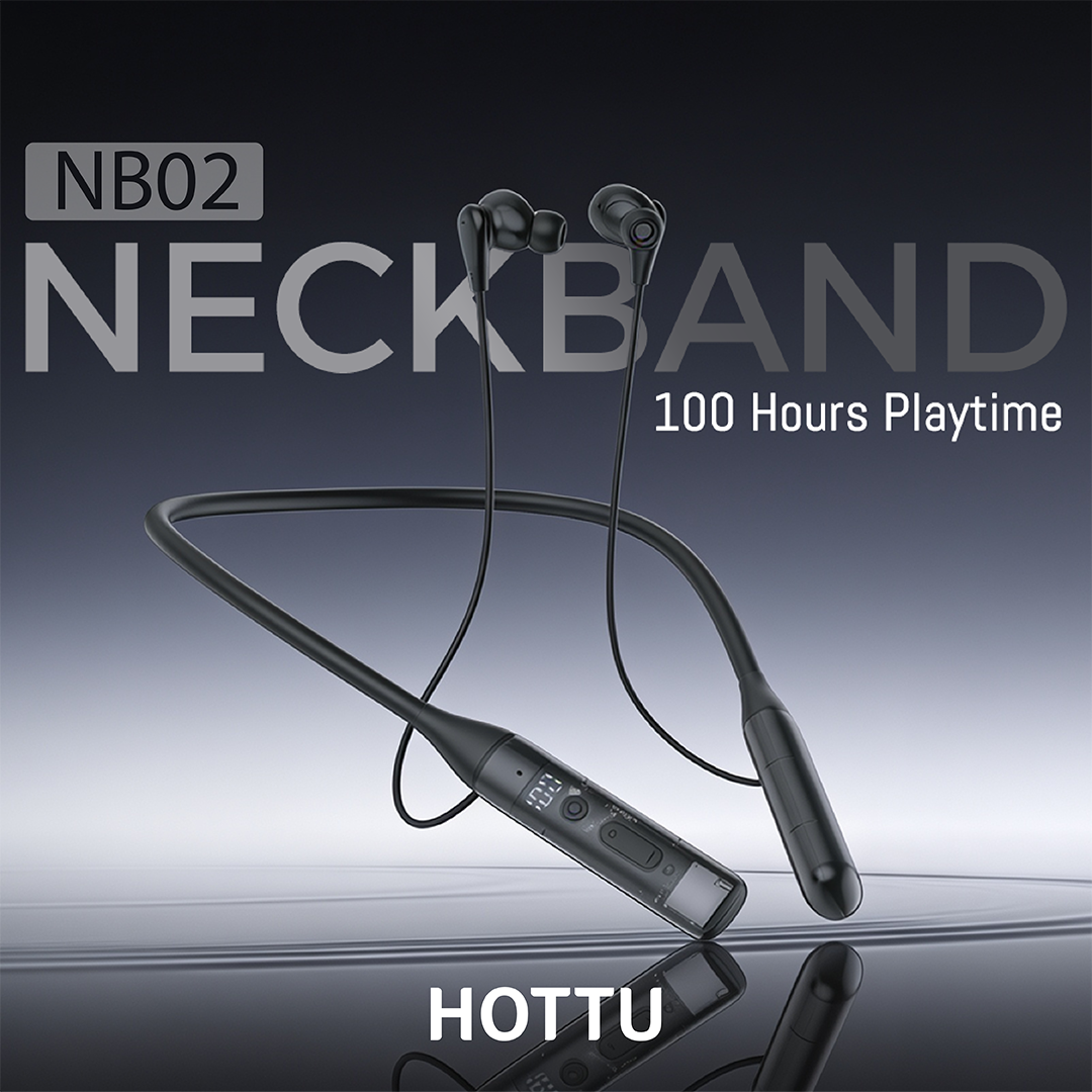 HOTTU NB02 Review: Is This the Best 100 Hours Playtime Neckband in Pakistan?