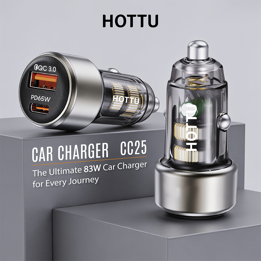HOTTU CC25 Review: Is This the Best 83W Fast Car Charger for Daily Driving?