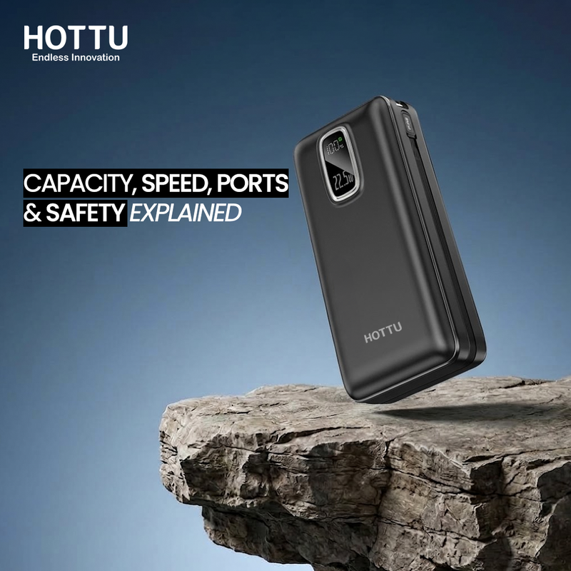 Power Bank Buying Guide: Capacity, Speed, Ports & Safety Explained