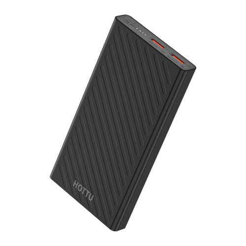 HOTTU HT50 Eco Volt 10000mAh Power Bank – 12W Fast Charging & Dual Input