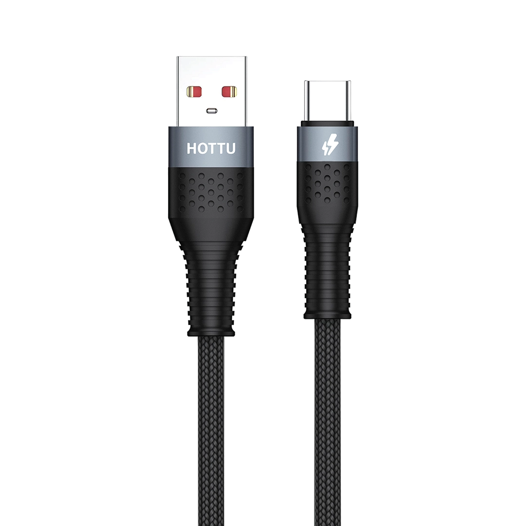 HOTTU SF03 Fast Charging Data Cable – 3A, Braided & Durable