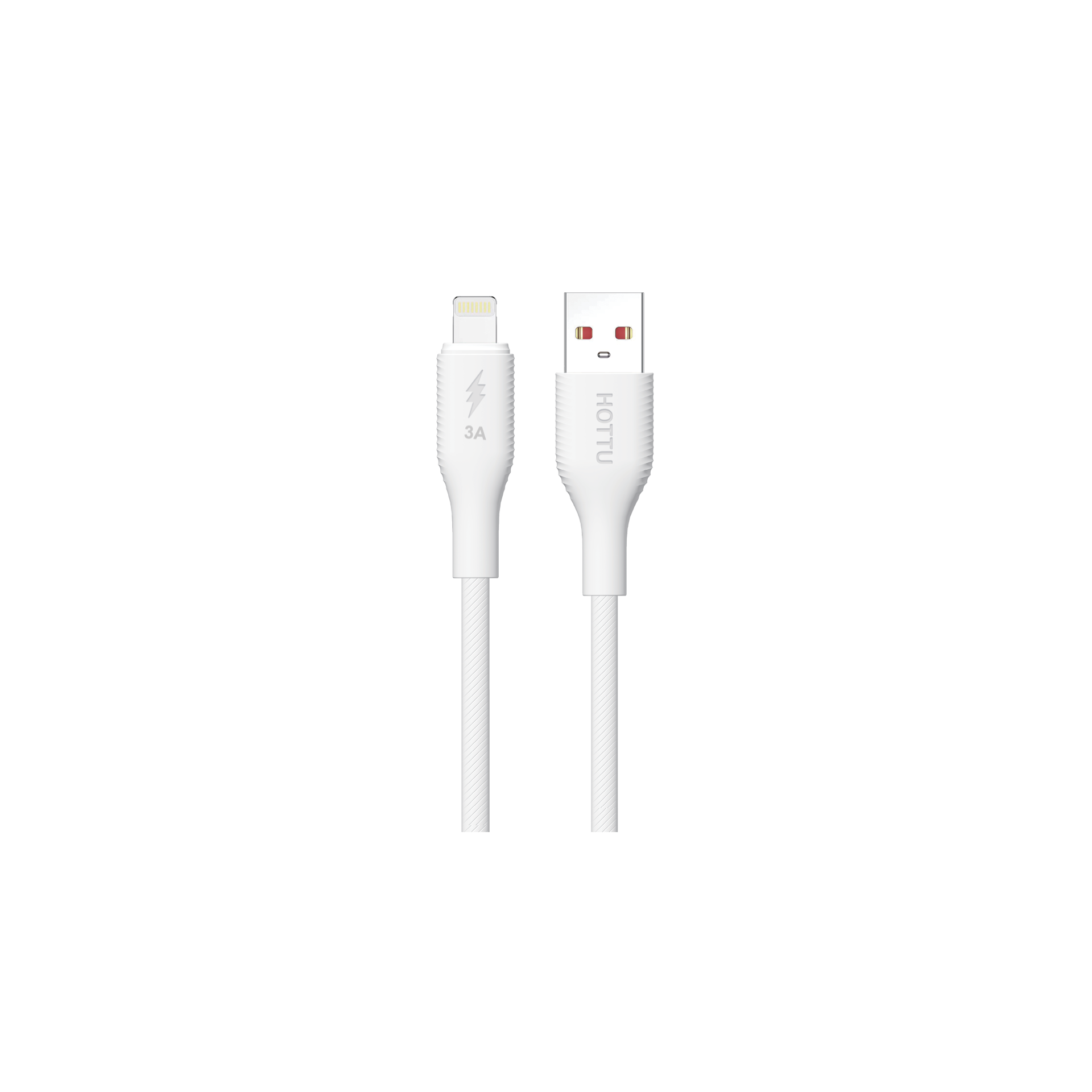 HOTTU SF25 Lightning USB Data Cable - 3A Fast Charging 1M Silicone