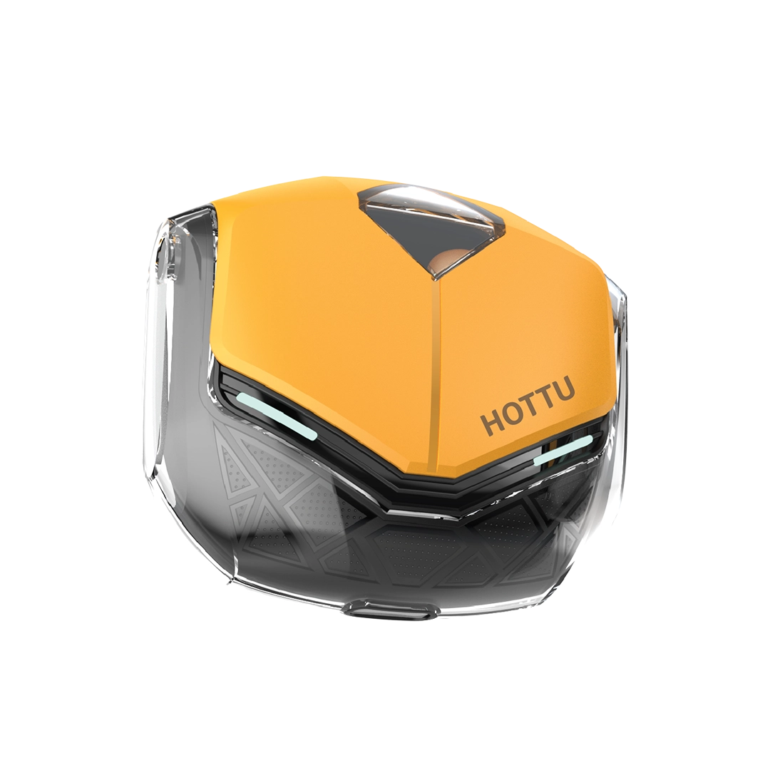 HOTTU TS03 Wireless Gaming Earbuds – Quad Mic ENC, Low Latency & 35 Hours Playtime
