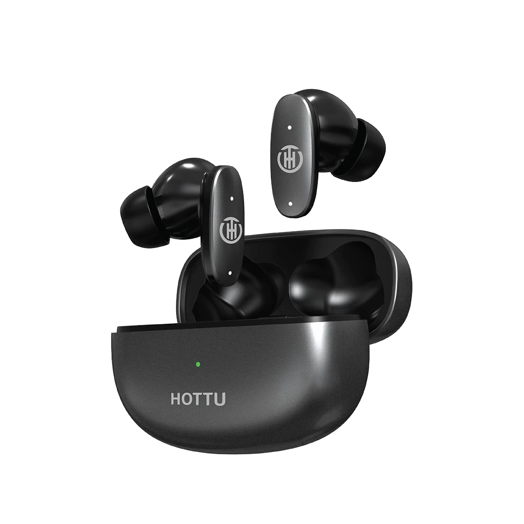 HOTTU TS05 Metal Beat True Wireless Earbuds – Deep Bass, Bluetooth 5.4 & 35H Playtime