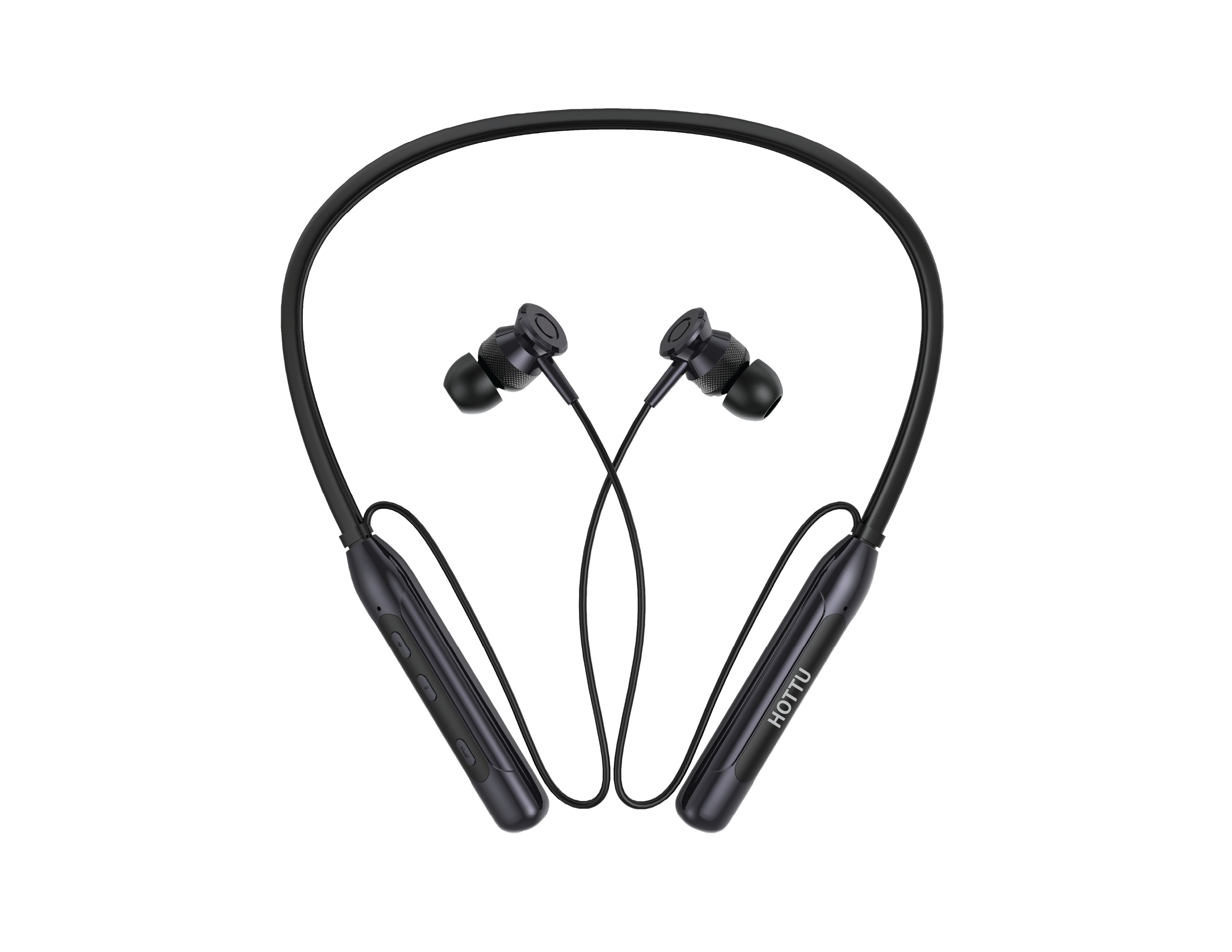HOTTU NB12 Bass Xtreme Wireless Bluetooth Neckband - 70 Hours